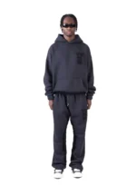 Yfm Dark Black Tracksuit